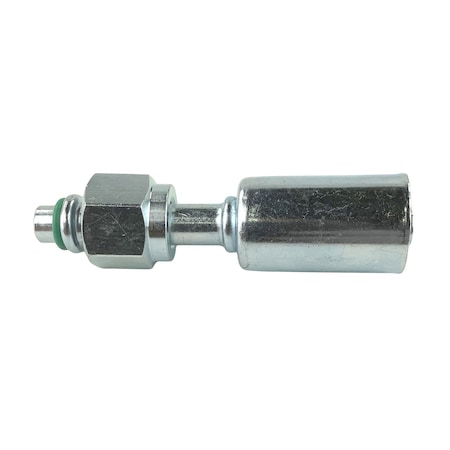 Truckair Fitting - Steel - Bl - Std -, Beadlock Standard, Config: Female Oring, Angle: Straight, Material 08-6061BS